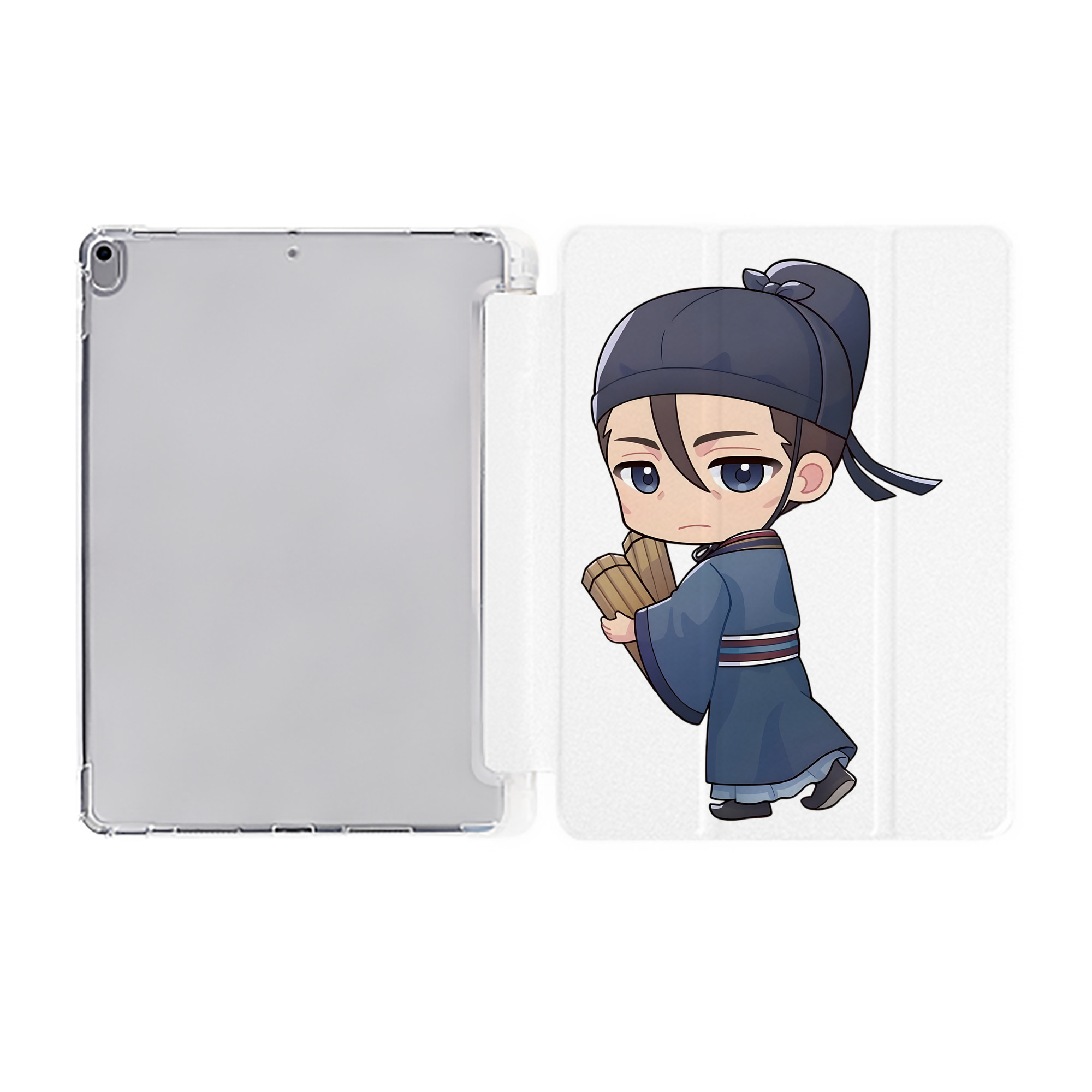 （画像用） 薬屋のひとりごと The Apothecary Diaries IPad ケース ペン収納付き 三つ折りスタンド PUレザー×シリコン 対応機種9.5/10.5/10.9インチ